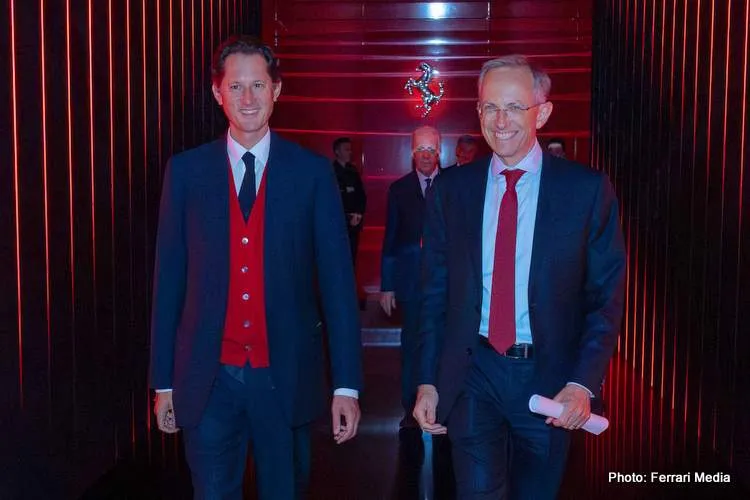 john elkann benedetto vigna ferrari 2