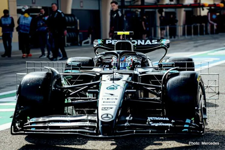 kimi antonelli bahtrain f1 testing