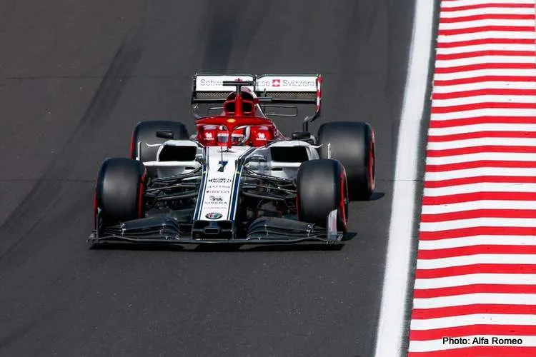 kimi raikkonen hungary 2019