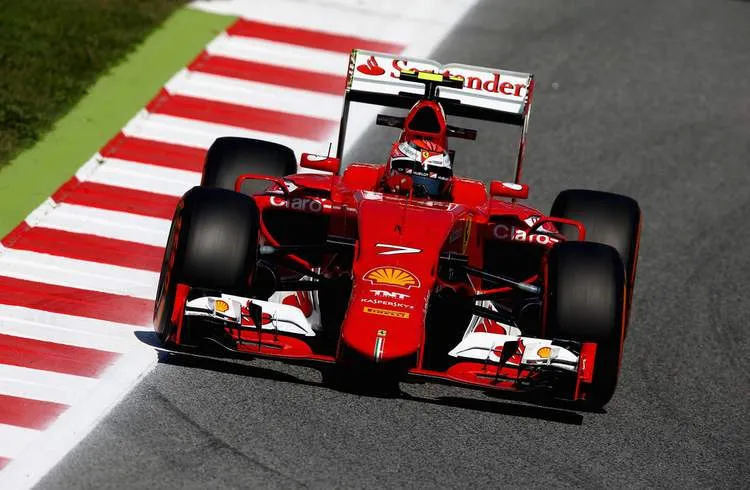 kimi raikkonen spanish f1 grand prix practice lx6bq pqlnlx