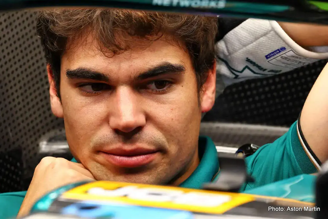 lance stroll aston qatar