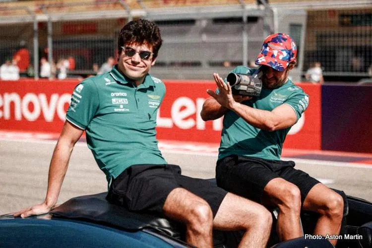 lance stroll fernando alonso