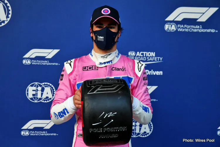 lance stroll pole