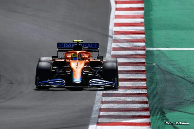 lando norris seventh portimao qualifying