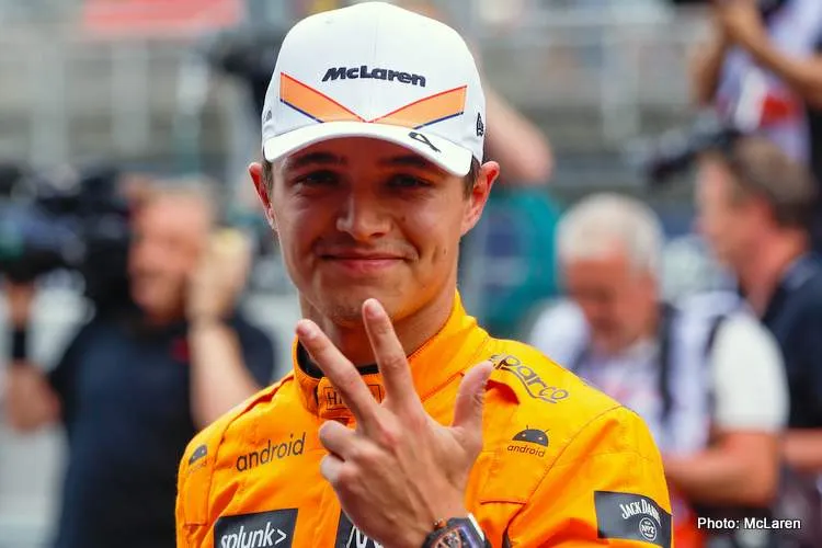 lando norris third barcelona qualifying 2023 f1