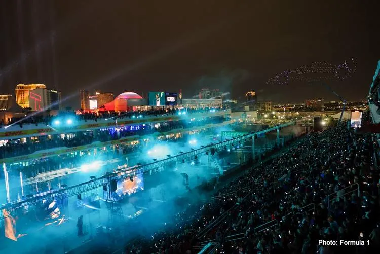 las vegas gp ceremony 2023