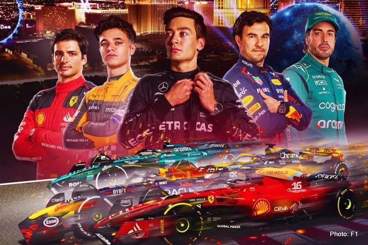 las vegas gp poster 2023
