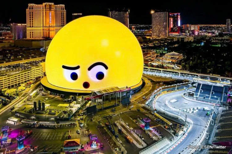 las vegas grand prix sphere f1 001