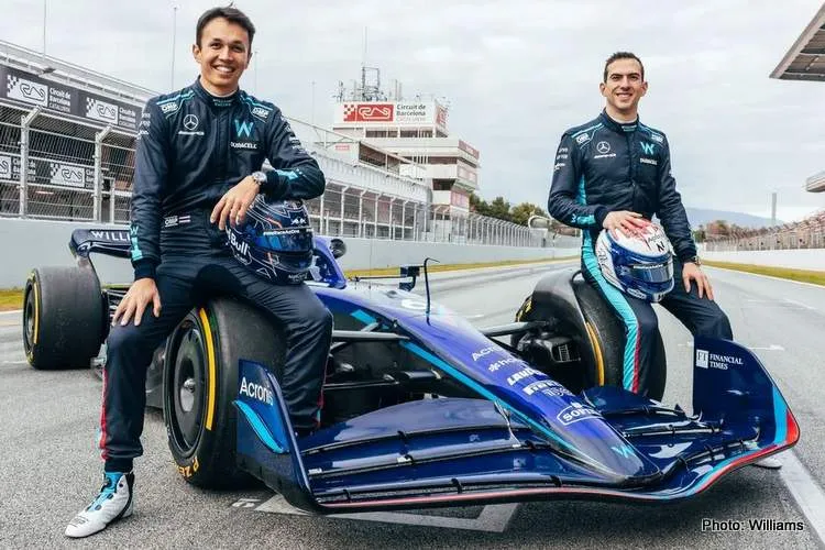 latifi albon williams 2022 f1