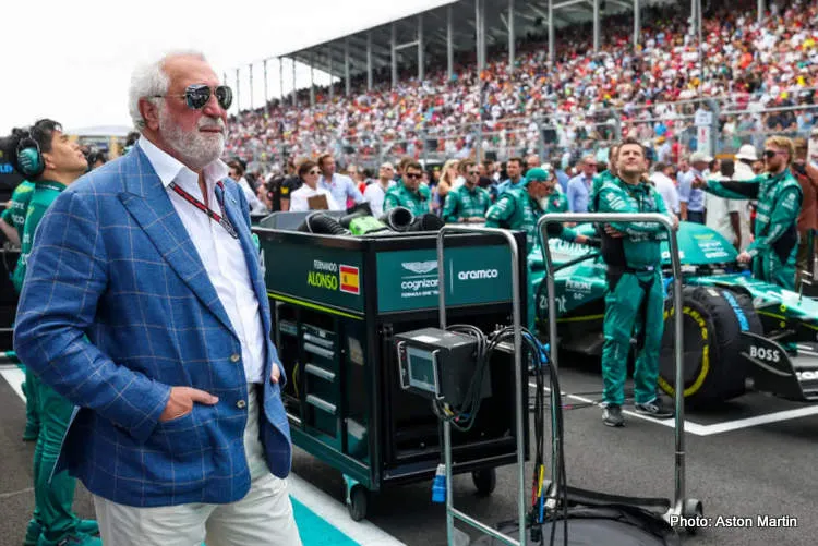 lawrence stroll aston martin
