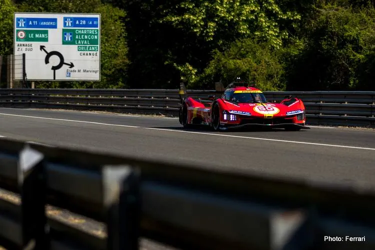 le mans ferrari hyperpole