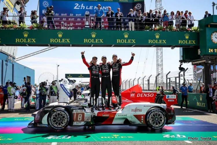 le mans winner toyota