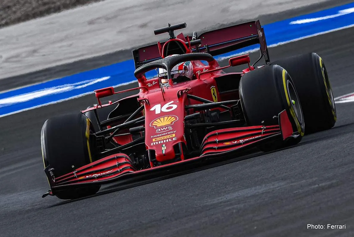 leclerc 2021 turkish grand prix qualifying