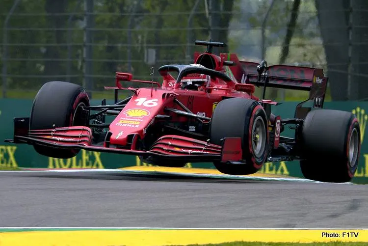 leclerc airborne imola qualifying 2021 ferrari 001
