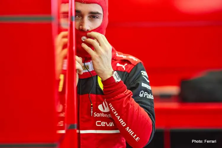 leclerc bahrain day1 2022