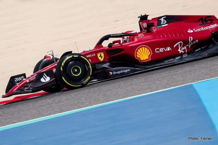 leclerc bahrain day2 2022