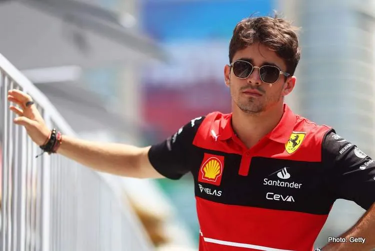 leclerc baku 13 2022
