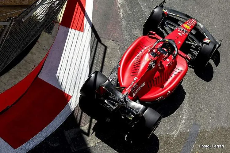 leclerc baku 2022