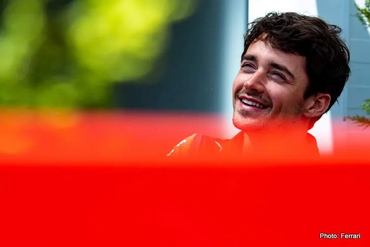 leclerc baku 2023