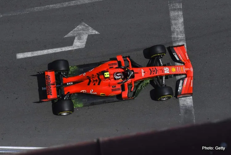 leclerc baku fp2