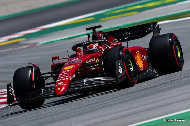 leclerc barcelona race 3 2022