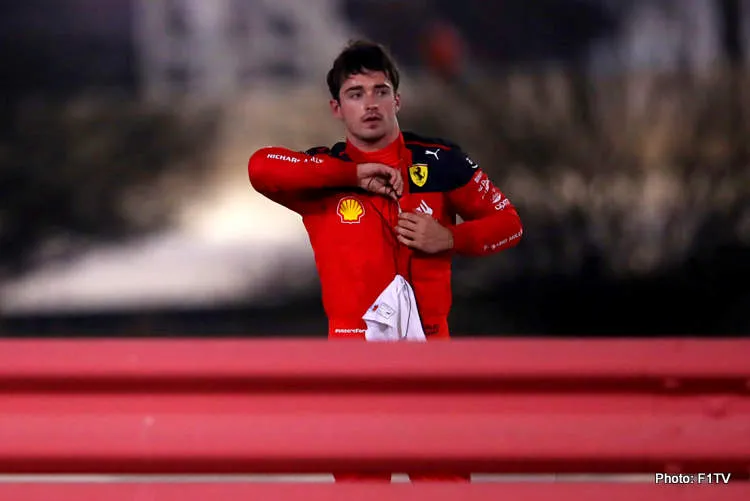 leclerc dnf bahrain f1