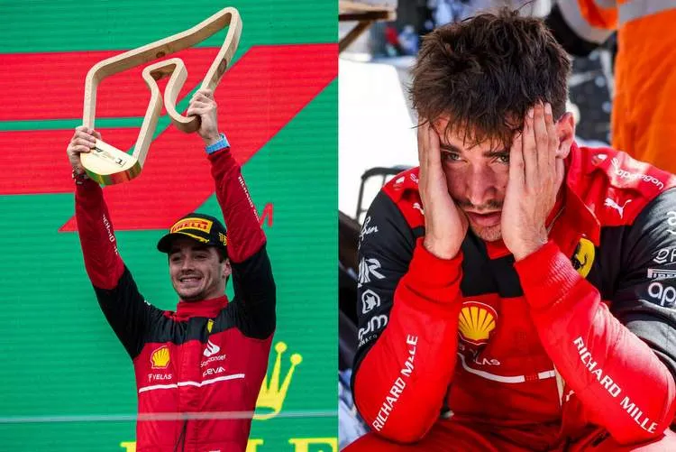 leclerc emotions 2022