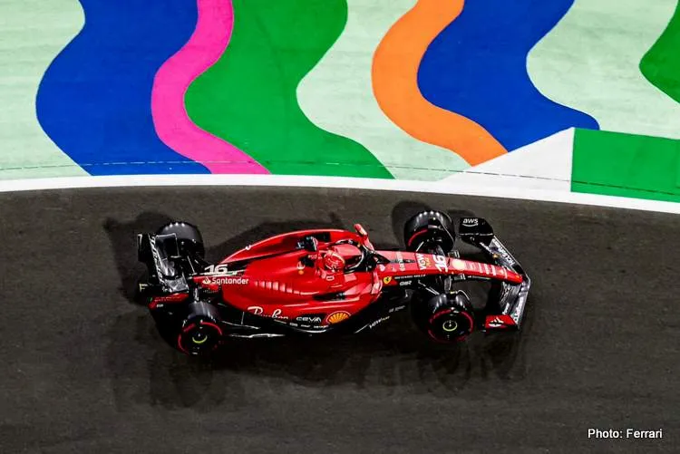 leclerc f1 ferrari jeddah qualifying
