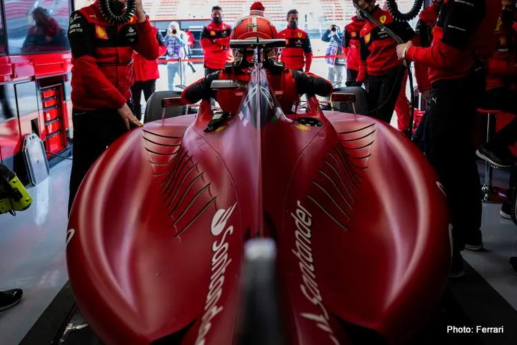leclerc f175 barcelona test 2 2022