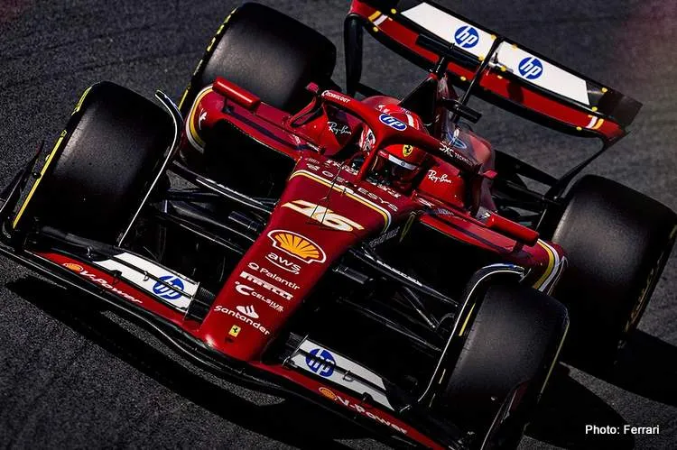 leclerc ferrari f1 durtch gp practice