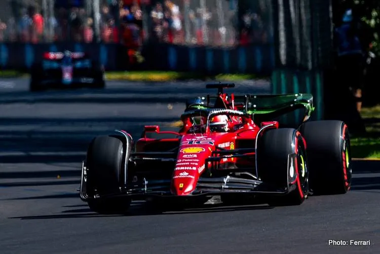 leclerc ferrari melbourne fp2