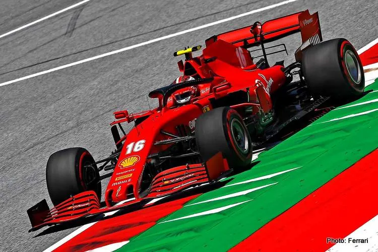 leclerc ferrari styria