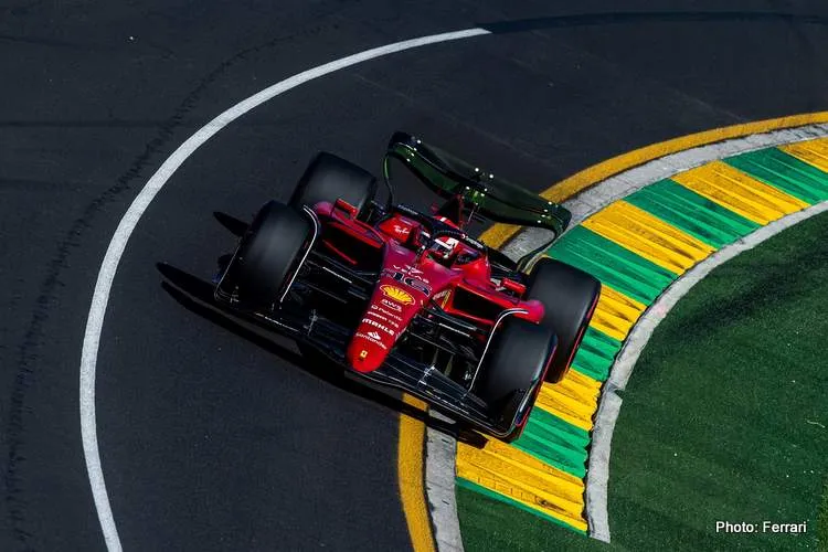 leclerc melbourne fp2 2 2022
