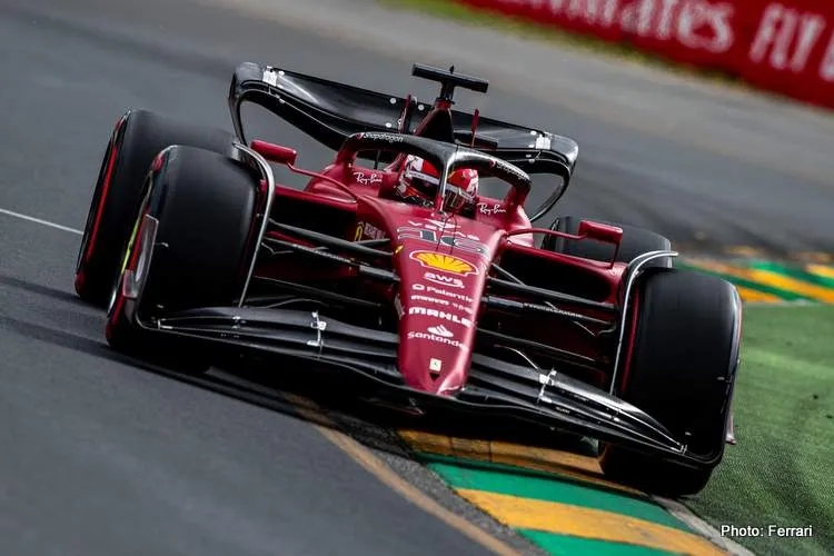 leclerc melbourne quali 2022