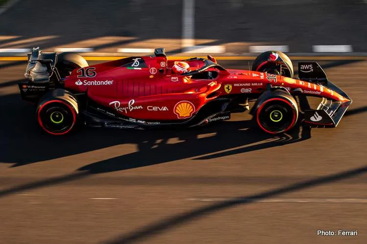 leclerc melbourne race 2 2022