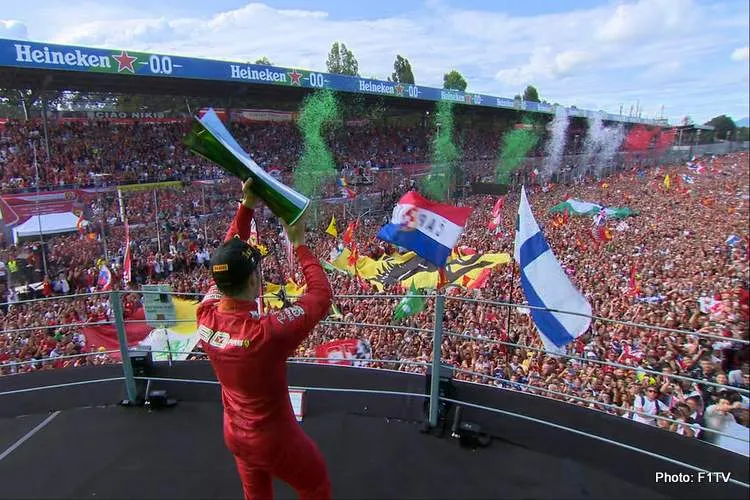 leclerc monza winner 2019 ferrari