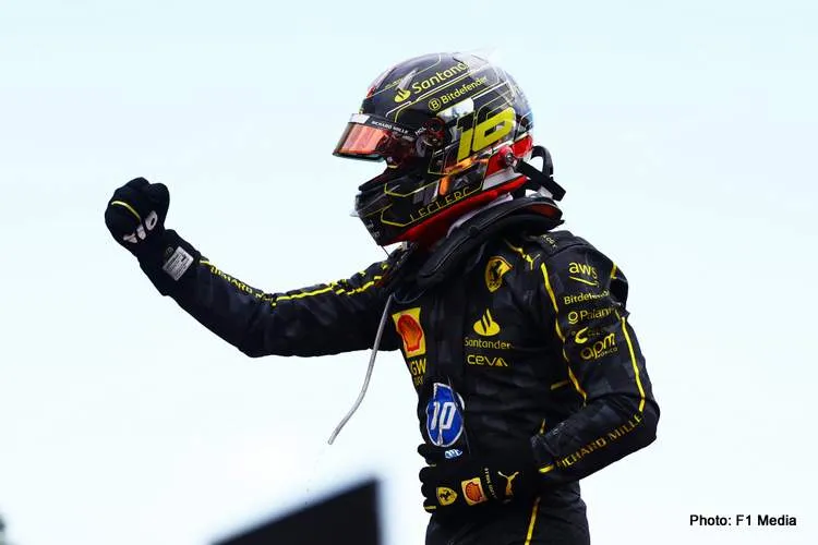 leclerc monza winner