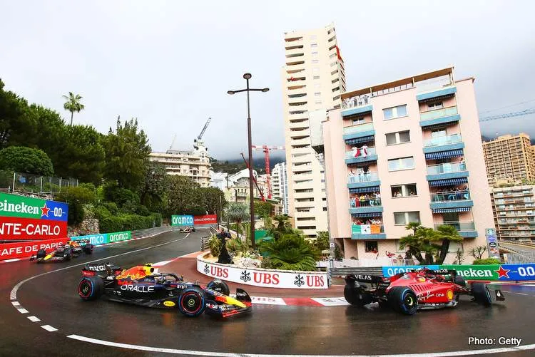 leclerc perez verstappen monaco race 2022