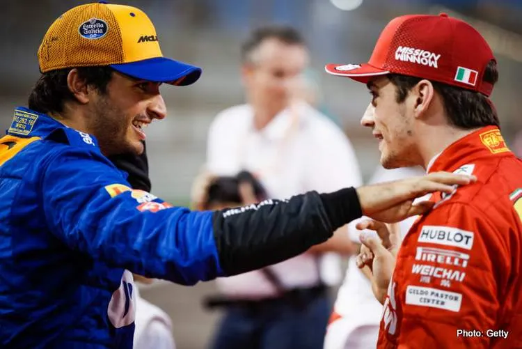 leclerc sainz getty
