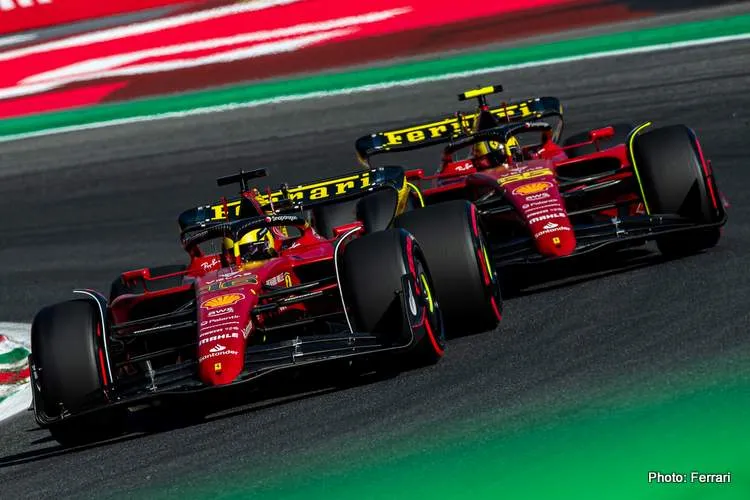 leclerc sainz monza 2 2022