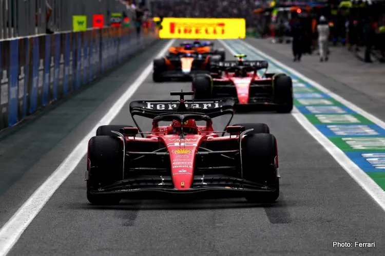 leclerc sainz sao paulo qualifying