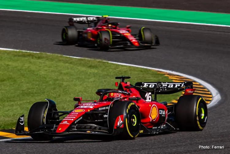 leclerc sainz suzuka 2 2023