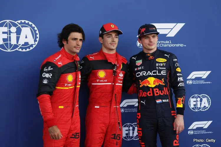 leclerc sainz verstappen miami quali 2022