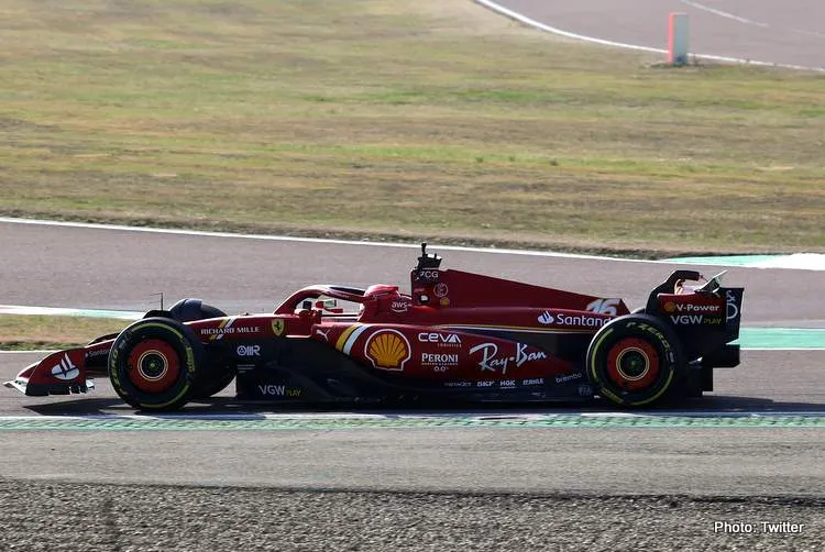 leclerc sf24 fiorano 2024