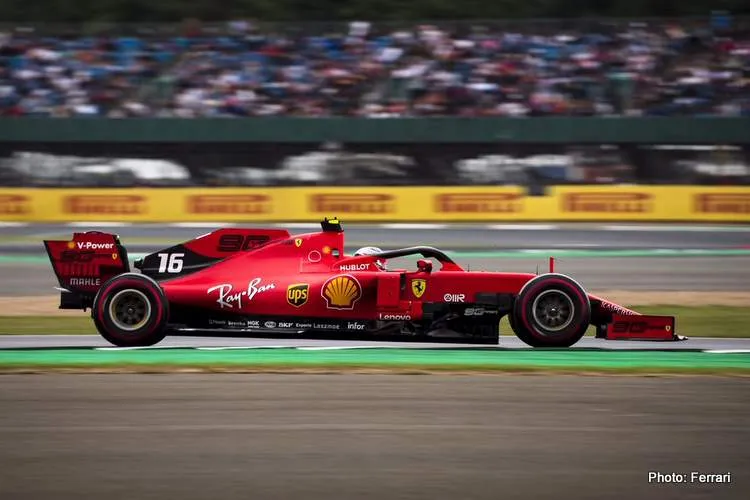 leclerc silverstone 2019 race