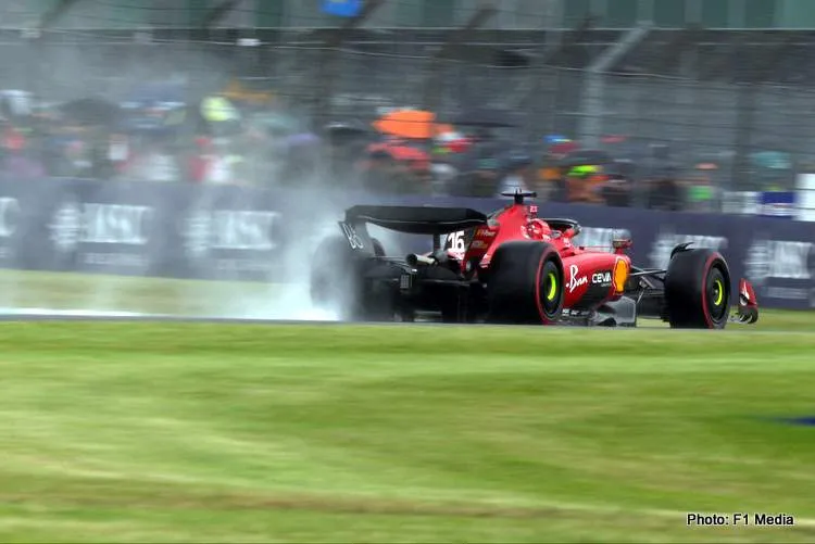 leclerc silverstone 2023