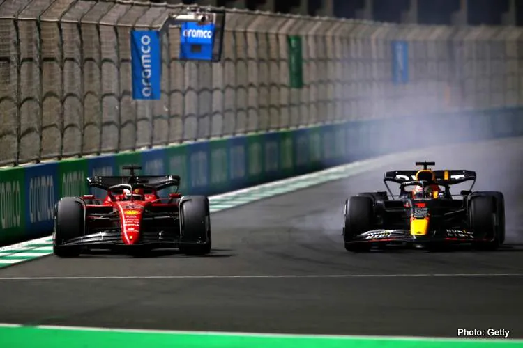 leclerc verstappen saudi arabia 2022