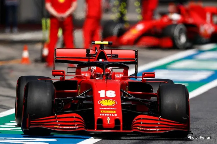 leclerc vettel austria 2020