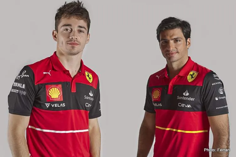lelcerc sainz f1 75 launch 2022