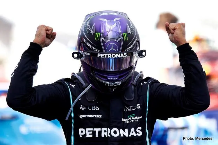 lewis ahmilton spanish grand prix winner 2021